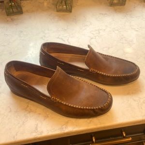 Frye men’s leather driving moccasin size 10
